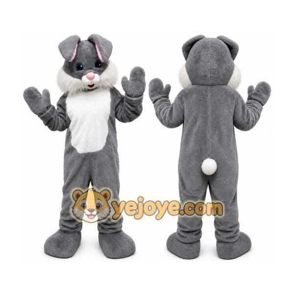 Gray Hare Mascot Costumes