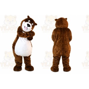Gray Hippo Mascot Costume