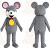 Gray Mouse Mascot Costume