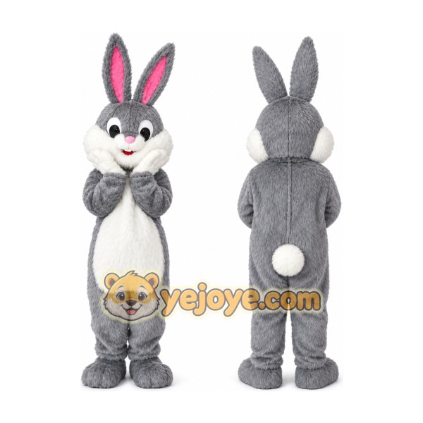 Gray Rabbit Mascot Costumes