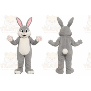 Gray Rabbit Mascot Costume