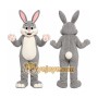 Gray Rabbit Mascot Costume