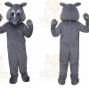 Gray Rhinoceros Mascot Costume