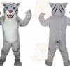 Gray Young Tiger Animal Cubs Tiger Mascot Costume
