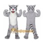 Gray Young Tiger Animal Cubs Tiger Mascot Costume