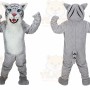 Gray Young Tiger Animal Cubs Tiger Mascot Costume