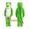 Green Alligator Mascot Costume