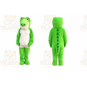 Green Alligator Mascot Costume