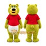 Green Bear Mascot Costume