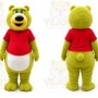 Green Bear Mascot Costume