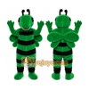 Green Bee Mascot Costume Green Bee Mascot Costume