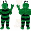 Green Bee Mascot Costume
