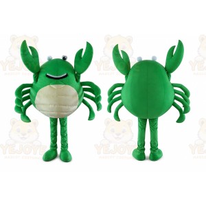 Green Big Crab Character Mascot Costume Cosplay Outfits