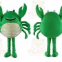 Green Big Crab Character Mascot Costume Cosplay Outfits