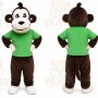 Green Big Mouth Monkey Mascot Costume