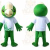 Green Bird Mascot Costume
