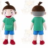 Green Boy Mascot Costume Fancy Costume