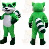 Green Cat Mascot Costume