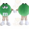 Green Chocolate Beans Mascot Costume