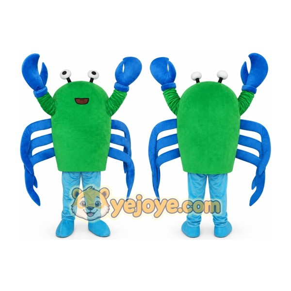 Green Crab Mascot Costume