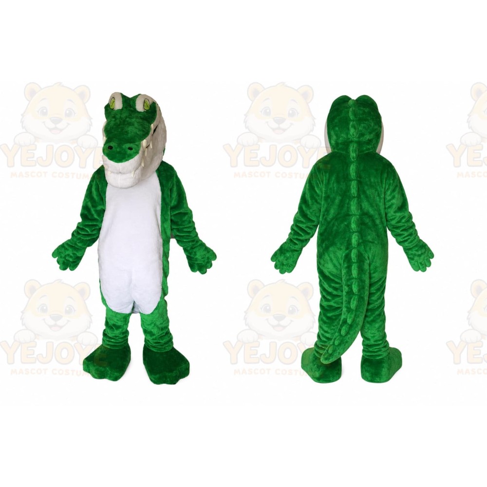 Green Crocodile Mascot Costume