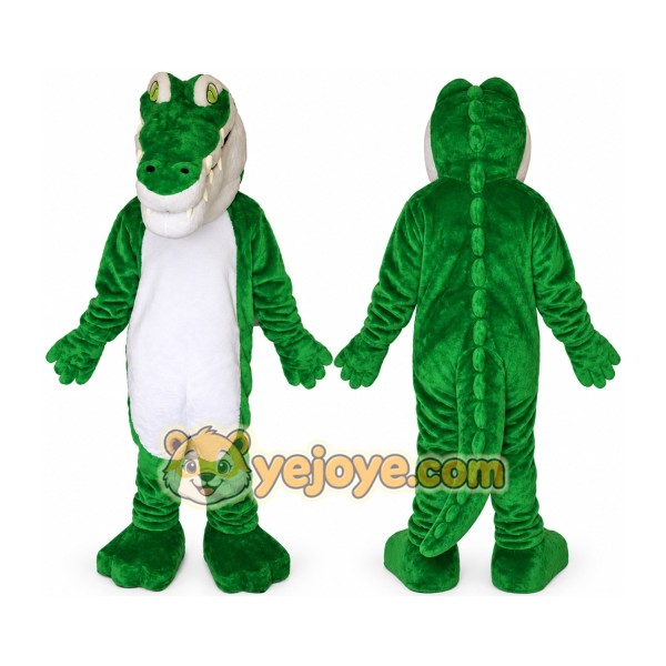 Green Crocodile Mascot Costume