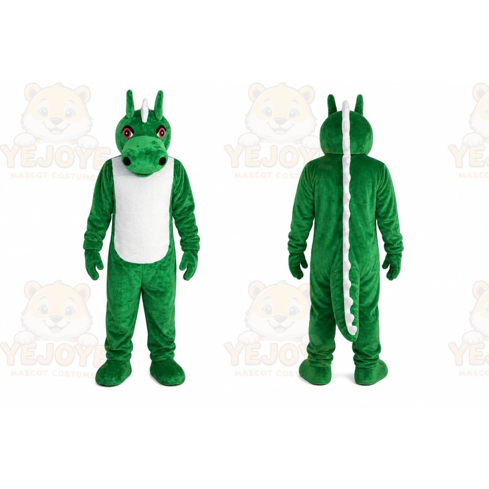 Green Dinosaur _ Dragon Mascot Costume for Adult
