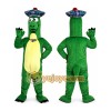 Green Dinosaur Mascot Costume for Adult