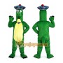 Green Dinosaur Mascot Costume for Adult