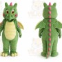 Green Dinosaur Mascot Costumes