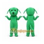 Green Dog Cartoon Mascot Costume