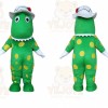 Green Dorothy Dinosaur Mascot Costume