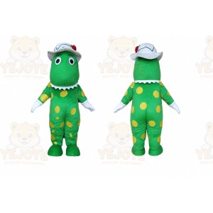 Green Dorothy Dinosaur Mascot Costume