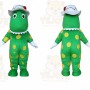 Green Dorothy Dinosaur Mascot Costume