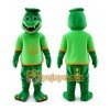 Green Dragon Dinosaur Dino Mascot Costume Green Dragon Dinosaur Dino Mascot Costume