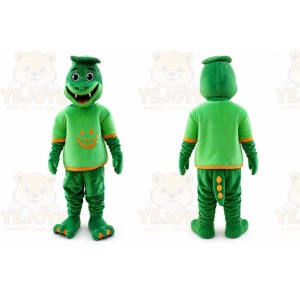 Green Dragon Dinosaur Dino Mascot Costume