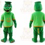 Green Dragon Dinosaur Dino Mascot Costume