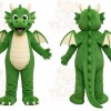 Green Dragon Dinosaur Mascot Costume