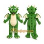 Green Dragon Mascot Costume