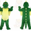 Green Dragon Mascot Costume for Adult