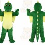 Green Dragon Mascot Costume for Adult