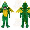 Green Dragon Mascot Costume