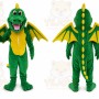 Green Dragon Mascot Costume