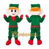 Green Dress Boy Mascot Costume Green Dress Boy Mascot Costume