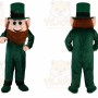Green Dwarf Elf Mascot Costume for Adult