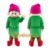 Green Dwarf Elf Mascot Costume