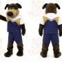 Green Eye Plush Dog Stevie Mascot Costume