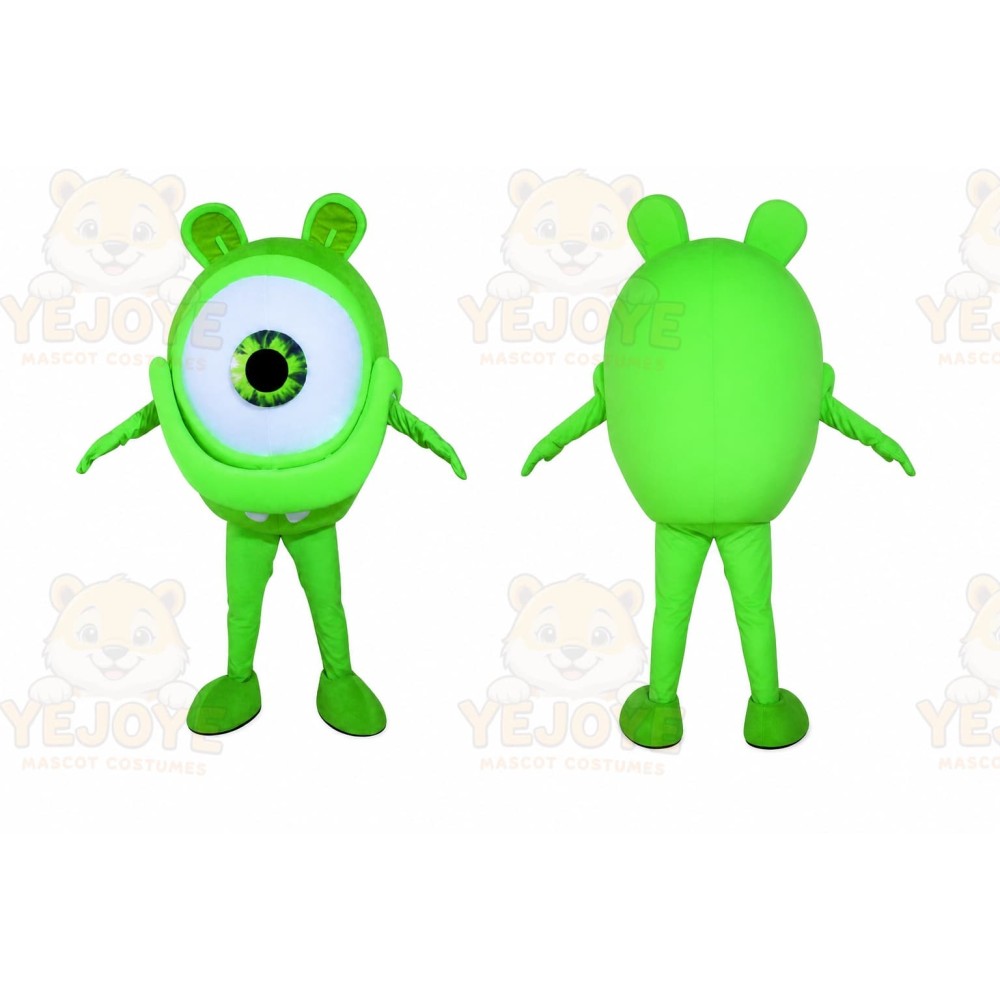 Green Eyes Mascot Costume
