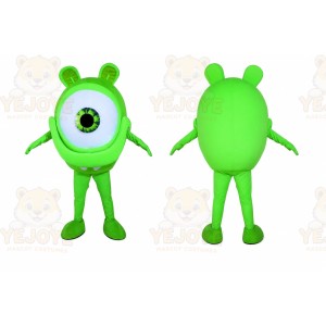 Green Eyes Mascot Costume