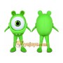 Green Eyes Mascot Costume